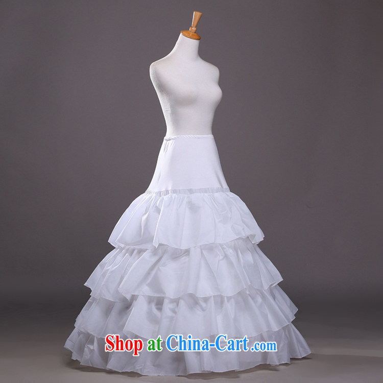 Hi Ka-hi 2014 new 3 ring the yarn large flouncing with shaggy skirt wedding dress stays QC 06 white are code pictures, price, brand platters! Elections are good character, the national distribution, so why buy now enjoy more preferential! Health
