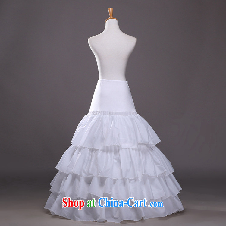 Hi Ka-hi 2014 new 3 ring the yarn large flouncing with shaggy skirt wedding dress stays QC 06 white are code pictures, price, brand platters! Elections are good character, the national distribution, so why buy now enjoy more preferential! Health