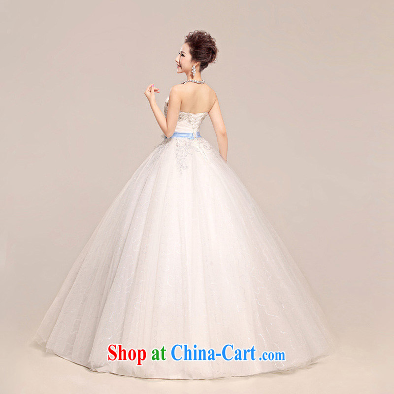 Light (at the end QM) wedding dresses high-waist, with simple and elegant with diamond wedding CTX HS 031 white XXL, shallow end, shopping on the Internet