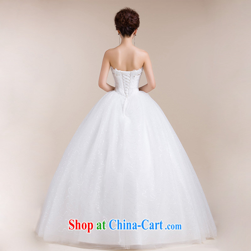 Light (at the end QM) Wedding wiped his chest butterfly end waist wedding dresses simple wedding dresses CTX HS 553 meters white XXL, shallow end, shopping on the Internet