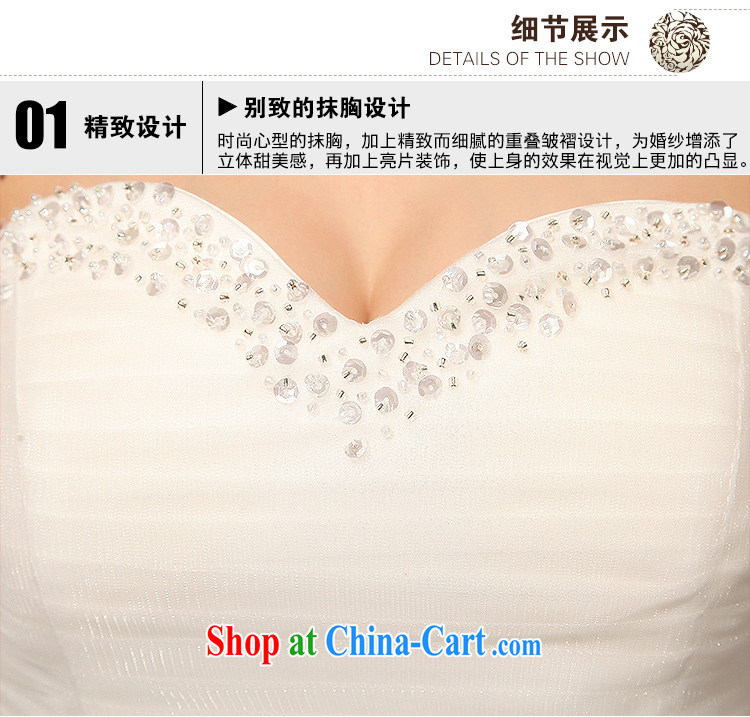 Shallow end (QM) Wedding erase chest lace lace shaggy small dress skirt CTX LF 113 meters white XXL pictures, price, brand platters! Elections are good character, the national distribution, so why buy now enjoy more preferential! Health