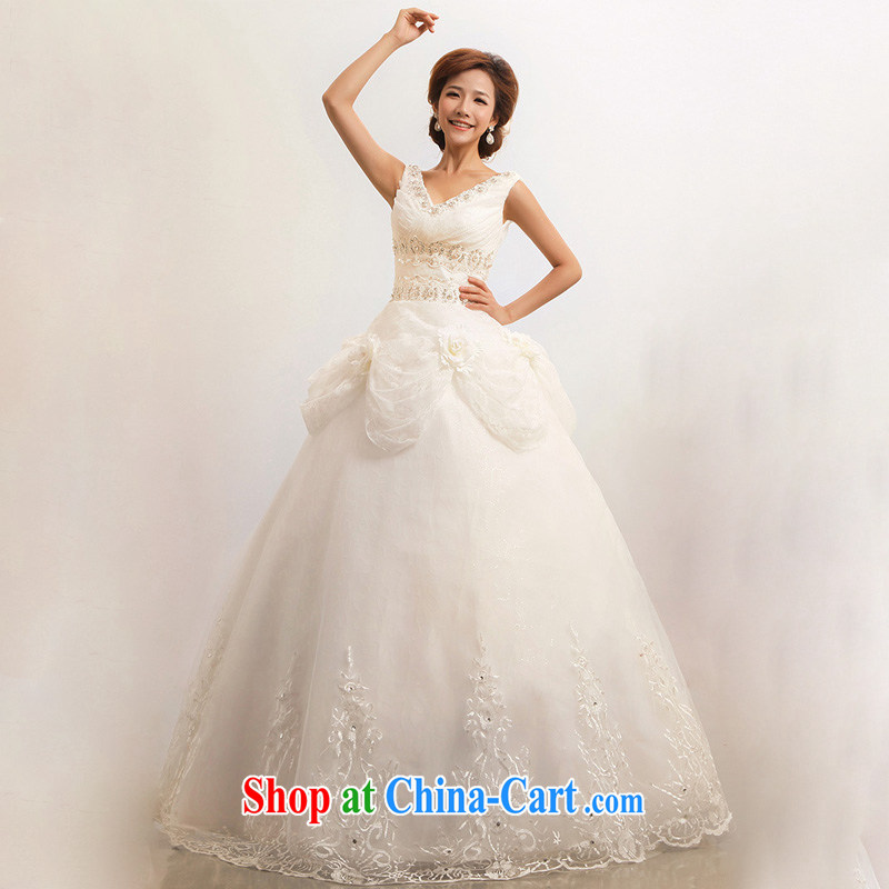 Light (at the end QM) Wedding shoulders wedding sweet marriages wedding dresses CTX white XXL, shallow end, shopping on the Internet
