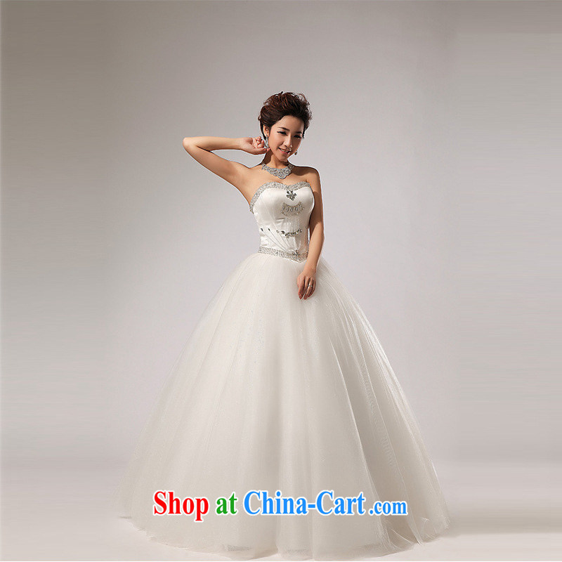 Light (at the end) QM erase chest parquet drill with shaggy dress wedding fall dress CTX HS 260 m White XXL, shallow end, shopping on the Internet