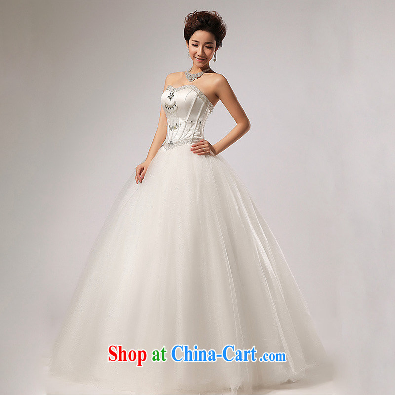 Light (at the end) QM erase chest parquet drill with shaggy dress wedding fall dress CTX HS 260 m White XXL, shallow end, shopping on the Internet