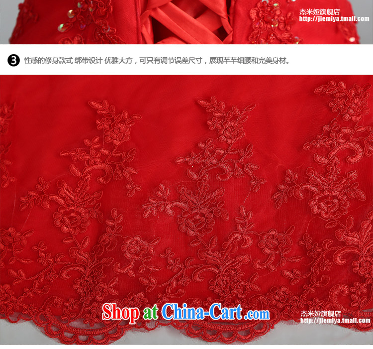 J. MIA wedding dresses 2014 new Korean red wiped his chest lace-tail crowsfoot wedding tie the code autumn female Red XS pictures, price, brand platters! Elections are good character, the national distribution, so why buy now enjoy more preferential! Health