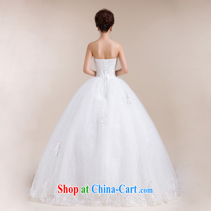 Light (at the end) QM skirts and earth-erase chest waist the bow-tie and stylish wedding dresses CTX HS 552 meters white XXL, shallow end, shopping on the Internet
