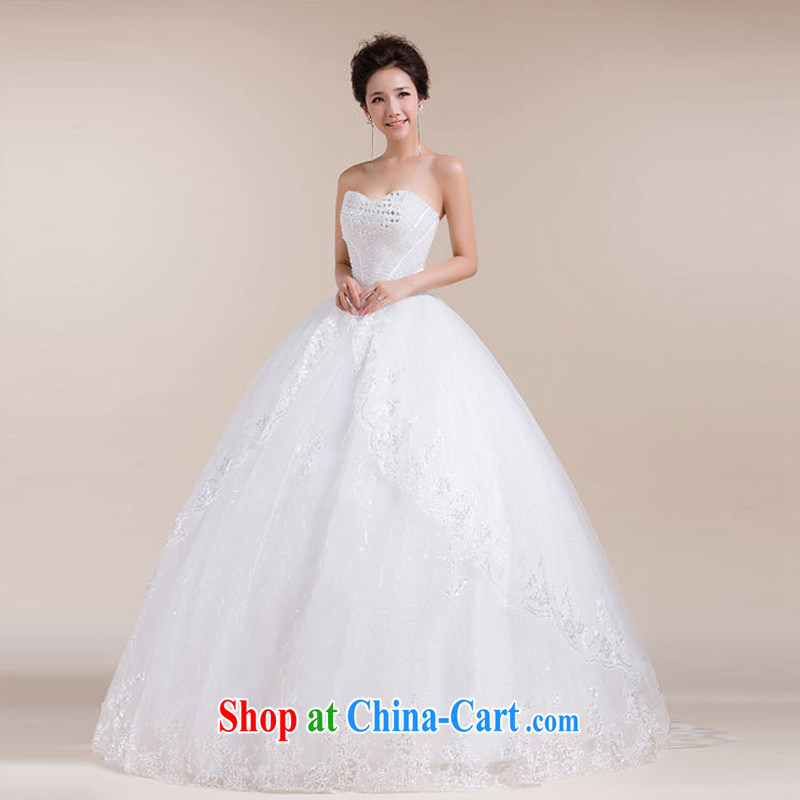 Light (at the end) QM skirts and earth-erase chest waist the bow-tie and stylish wedding dresses CTX HS 552 meters white XXL, shallow end, shopping on the Internet