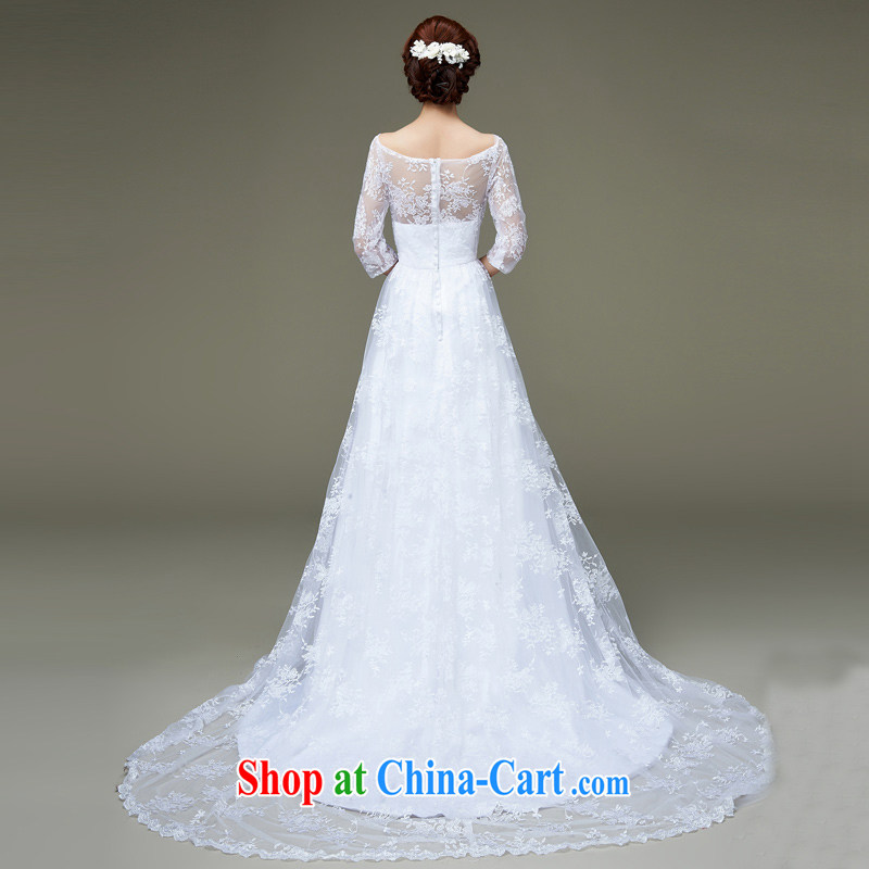 Han Park (cchappiness) 2015 new court retro a field for cultivating graphics thin lace elegant bridal wedding white customizable size, in the Han and Park (cchappiness), online shopping
