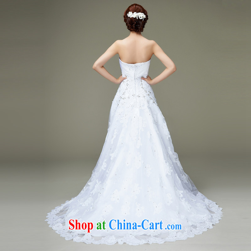 Han Park (cchappiness) 2015 new erase chest Queen noble beauty bridal wedding white XXL (7 days shipping), Han Park (cchappiness), online shopping