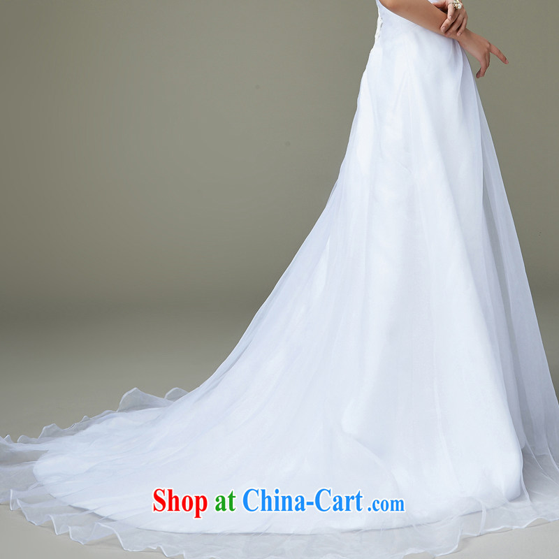Han Park (cchappiness) 2015 New a field for cultivating simplicity and back exposed style bridal wedding white XXL (7 days shipping), Han Park (cchappiness), online shopping