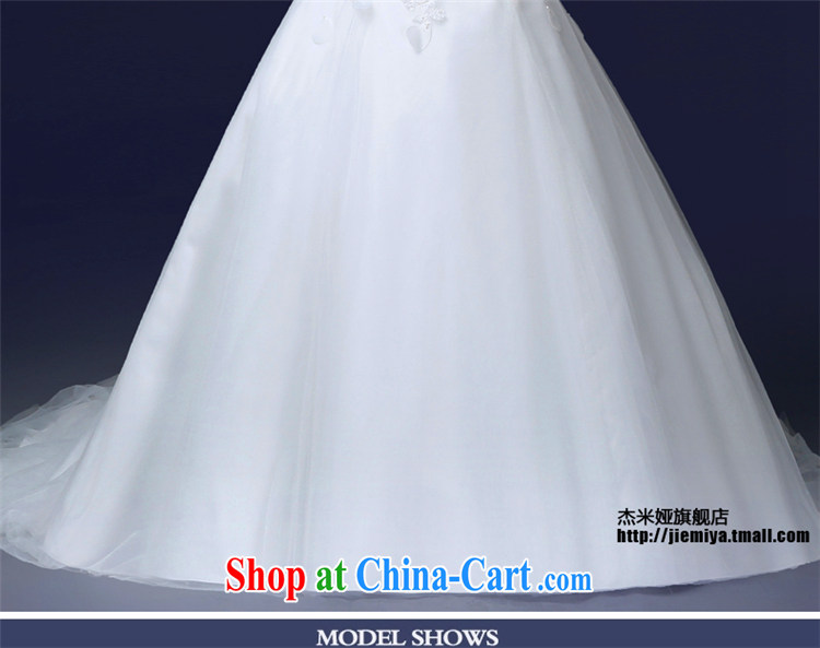 J. MIA new 2014 stylish shoulders V for simple small-tail back exposed wood drill crowsfoot custom bridal wedding female Korean white XXL pictures, price, brand platters! Elections are good character, the national distribution, so why buy now enjoy more preferential! Health