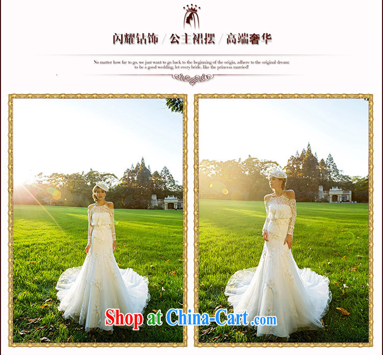 The bride's wedding dresses new 2015 winter lace crowsfoot wedding long-tail luxury 2516 L pictures, price, brand platters! Elections are good character, the national distribution, so why buy now enjoy more preferential! Health