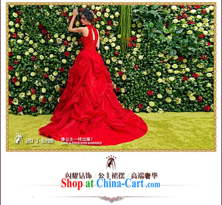 The bride's wedding dresses new 2015 original wedding red wedding tail bridal 2527 M pictures, price, brand platters! Elections are good character, the national distribution, so why buy now enjoy more preferential! Health