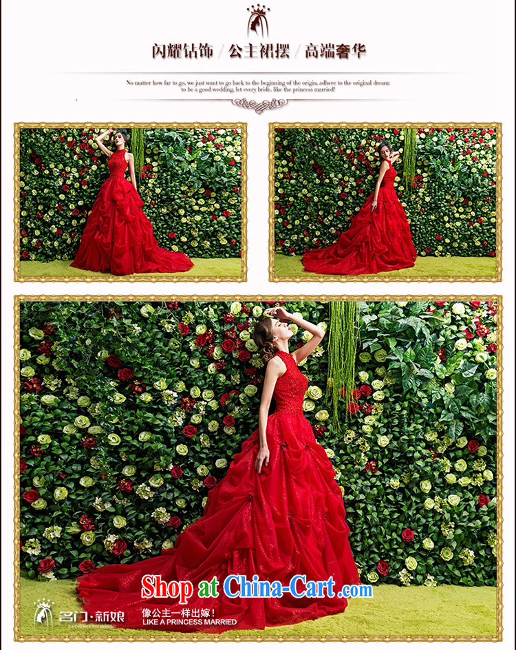 The bride's wedding dresses new 2015 original wedding red wedding tail bridal 2527 M pictures, price, brand platters! Elections are good character, the national distribution, so why buy now enjoy more preferential! Health