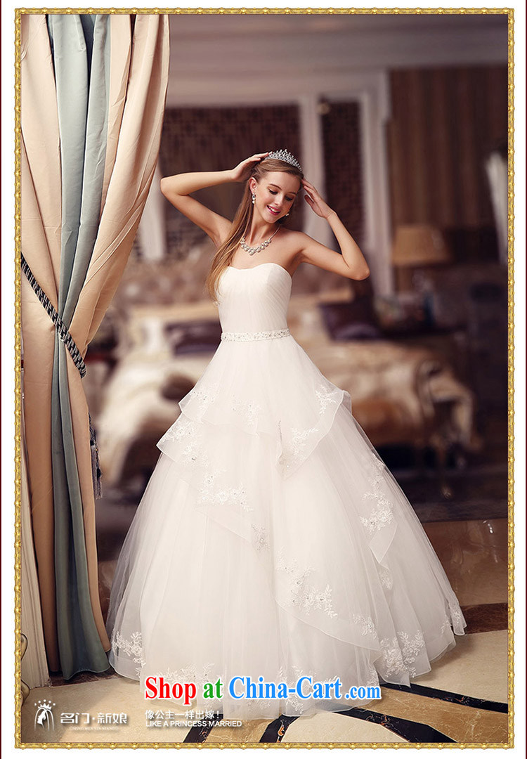The bride's wedding dresses new 2015 shaggy Princess wedding erase chest strap 826 L pictures, price, brand platters! Elections are good character, the national distribution, so why buy now enjoy more preferential! Health