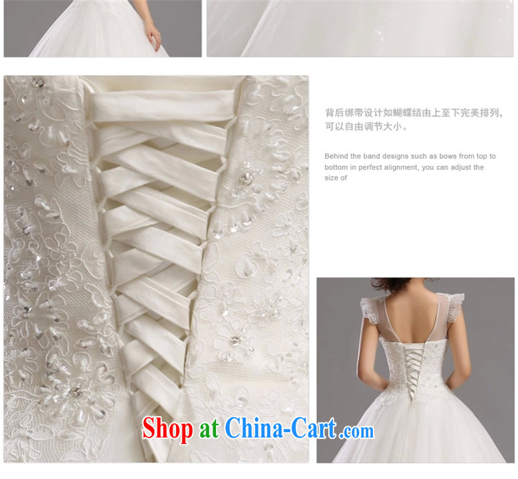 J. MIA wedding dresses 2014 new Korean bridal wedding lace shoulders Deep V collar with shaggy dress the code strap XXL pictures, price, brand platters! Elections are good character, the national distribution, so why buy now enjoy more preferential! Health