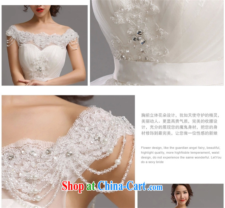 J. MIA wedding dresses new 2014 modern Korean field shoulder bag shoulder bridal with strap autumn wedding video thin white XXL pictures, price, brand platters! Elections are good character, the national distribution, so why buy now enjoy more preferential! Health