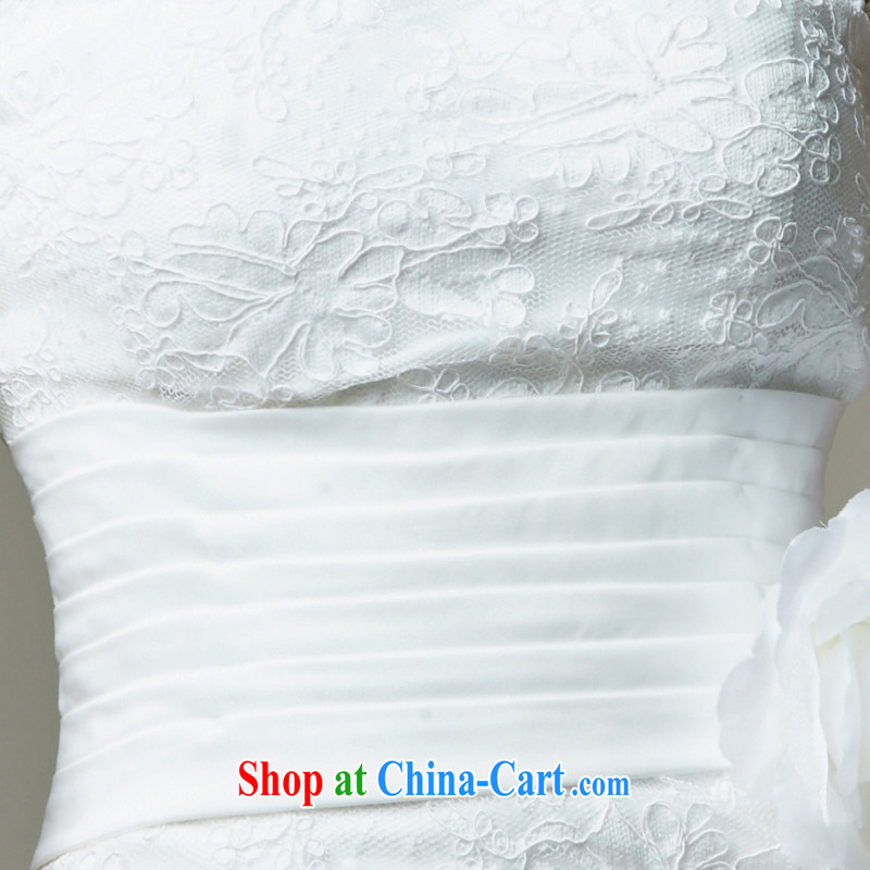 Han Park (cchappiness) 2015 New Beauty crowsfoot bridal wedding sexy bare chest lace floral wedding white customizable size, in the Han and Park (cchappiness), online shopping