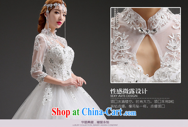 Code hang bridal 2014 new stylish wedding antique palace lace wedding thick wedding winter, wedding pregnant wedding, equine shine trim white XXXL pictures, price, brand platters! Elections are good character, the national distribution, so why buy now enjoy more preferential! Health