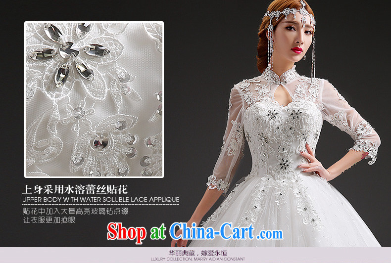 Code hang bridal 2014 new stylish wedding antique palace lace wedding thick wedding winter, wedding pregnant wedding, equine shine trim white XXXL pictures, price, brand platters! Elections are good character, the national distribution, so why buy now enjoy more preferential! Health