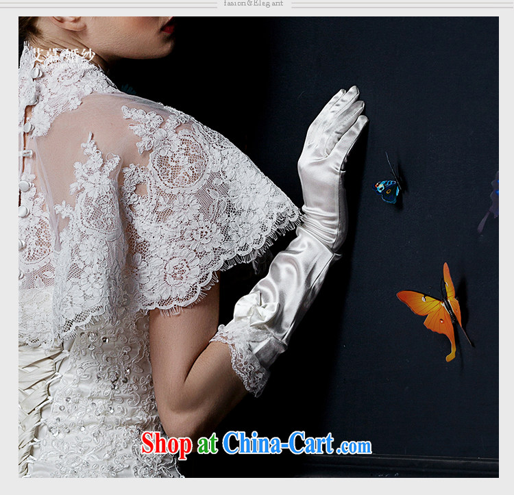 With the 2015 summer new wedding dresses advanced Satin long bow-tie lace parquet fall wedding bridal gloves pictures, price, brand platters! Elections are good character, the national distribution, so why buy now enjoy more preferential! Health