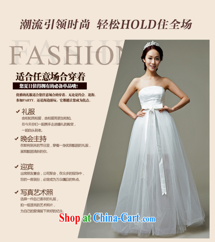 Han Park (cchappiness) 2015 new erase chest lace can be off the apron before performing service bridal wedding dresses white XXL (7 day shipping) pictures, price, brand platters! Elections are good character, the national distribution, so why buy now enjoy more preferential! Health