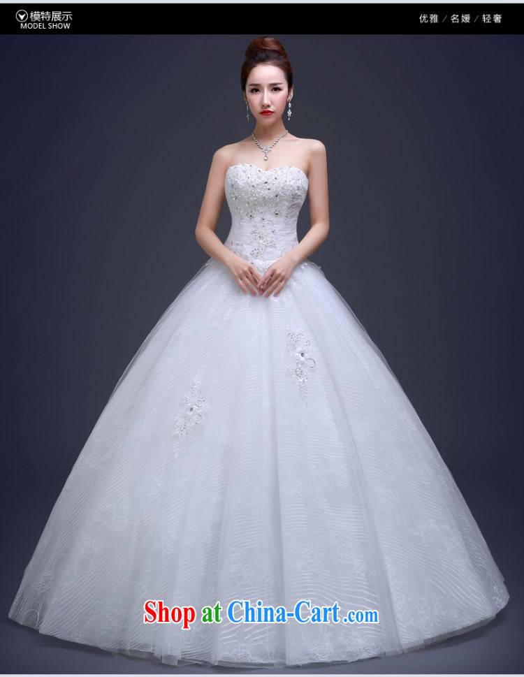 Ting Beverly wedding erase chest 2015 spring video thin stylish Korean lace white A field dress beauty with straps wedding white XXL pictures, price, brand platters! Elections are good character, the national distribution, so why buy now enjoy more preferential! Health