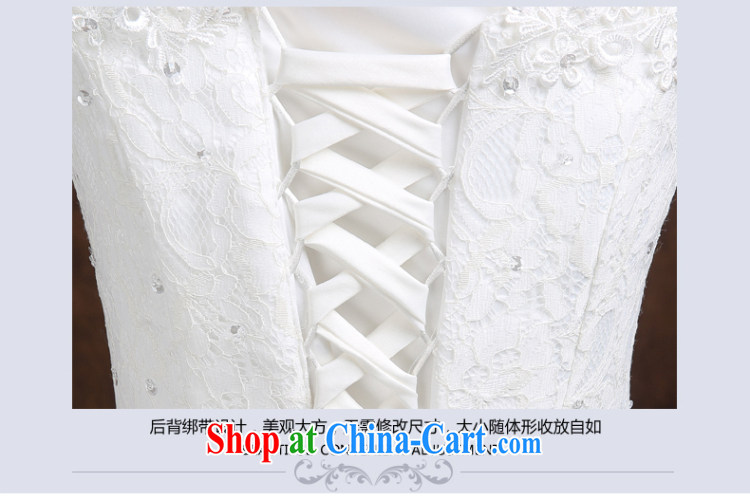 Ting Beverly wedding new, spring 2015 Korean bridal wedding fashion a shoulder to align the code drill wedding retro white XXL pictures, price, brand platters! Elections are good character, the national distribution, so why buy now enjoy more preferential! Health