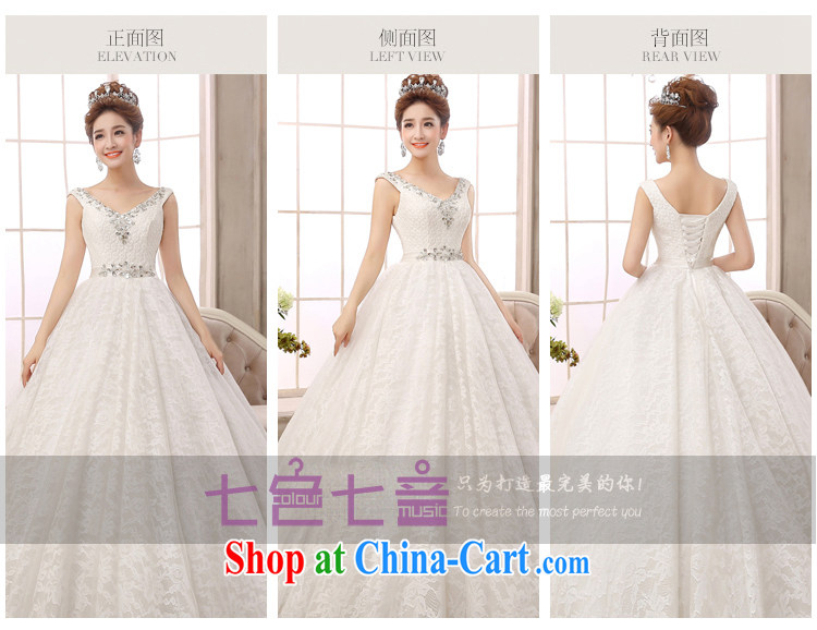 7 color 7 tone Korean version 2015 new V collar double-shoulder strap with light drill antique Palace the code graphics thin with wedding dresses H 059 white tailored (final) pictures, price, brand platters! Elections are good character, the national distribution, so why buy now enjoy more preferential! Health