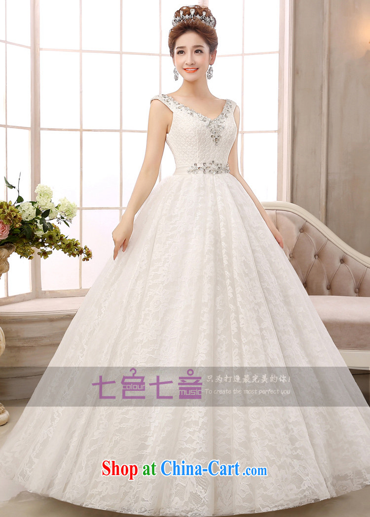 7 color 7 tone Korean version 2015 new V collar double-shoulder strap with light drill antique Palace the code graphics thin with wedding dresses H 059 white tailored (final) pictures, price, brand platters! Elections are good character, the national distribution, so why buy now enjoy more preferential! Health