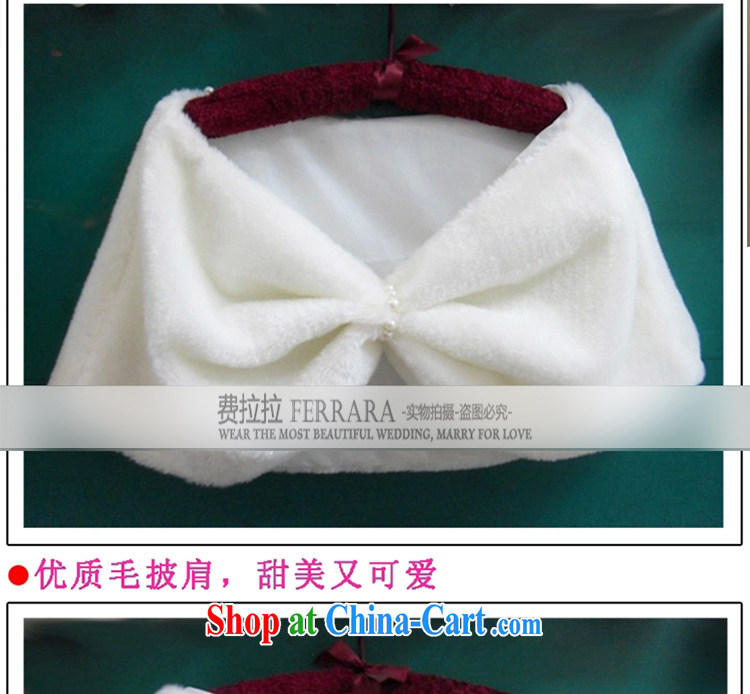 Ferrara 2015 new white winter bridal elegant Pearl warm shawl pictures, price, brand platters! Elections are good character, the national distribution, so why buy now enjoy more preferential! Health