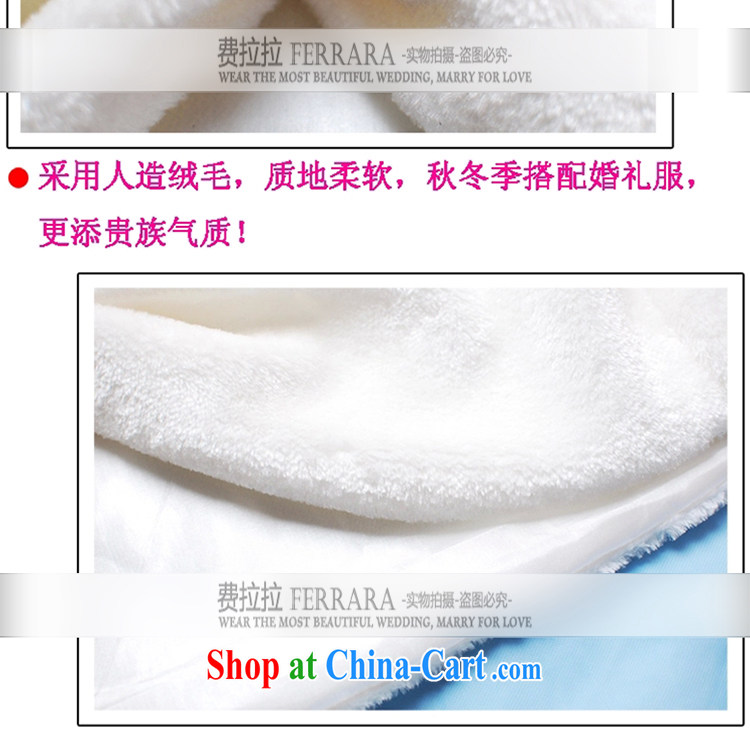 Ferrara 2015 new white winter bridal elegant Pearl warm shawl pictures, price, brand platters! Elections are good character, the national distribution, so why buy now enjoy more preferential! Health