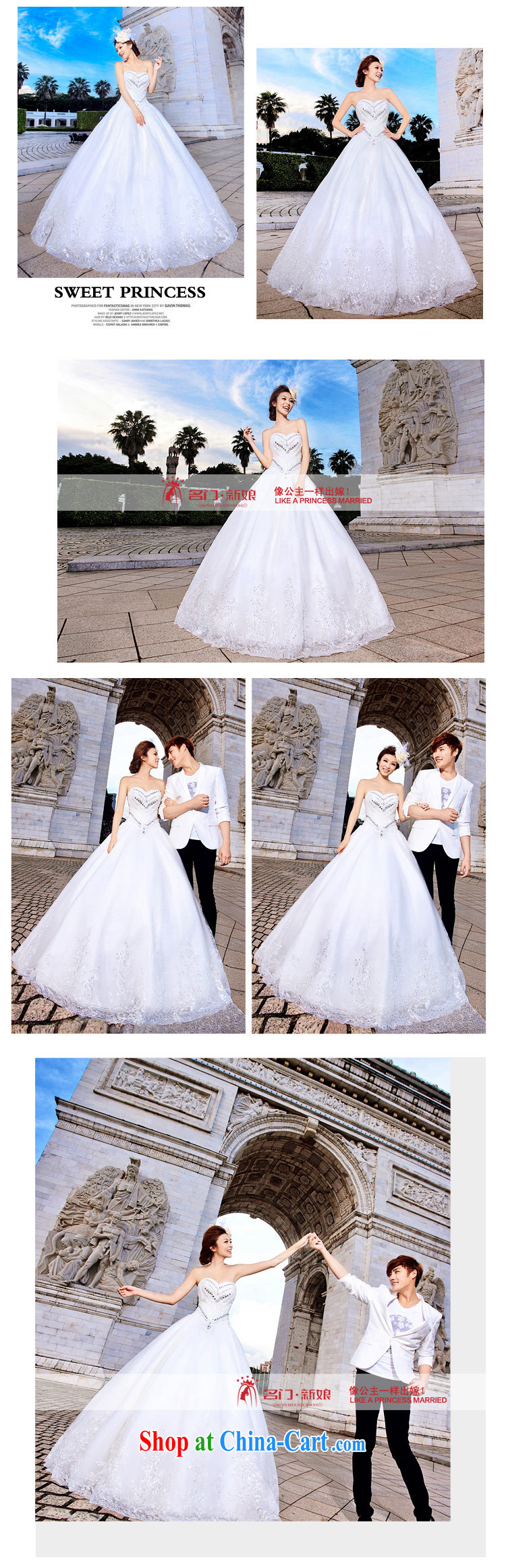 The bride's wedding dresses Korean Princess wedding with minimalist wedding new 903 L pictures, price, brand platters! Elections are good character, the national distribution, so why buy now enjoy more preferential! Health