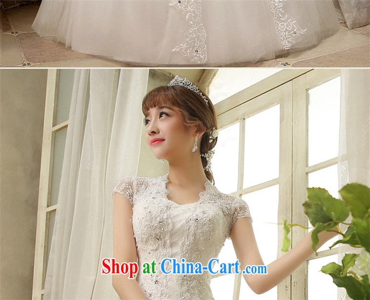 Tslyzm, Japan, and South Korea wedding elegant, for lace Openwork with skirt 2015 spring and summer new antique Palace, the wind shoulders bridal wedding dress white with shaggy wedding XXL pictures, price, brand platters! Elections are good character, the national distribution, so why buy now enjoy more preferential! Health