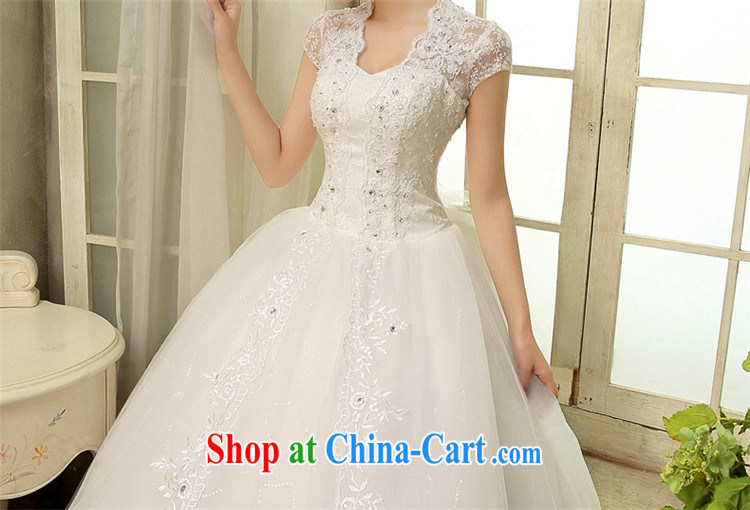 Tslyzm, Japan, and South Korea wedding elegant, for lace Openwork with skirt 2015 spring and summer new antique Palace, the wind shoulders bridal wedding dress white with shaggy wedding XXL pictures, price, brand platters! Elections are good character, the national distribution, so why buy now enjoy more preferential! Health