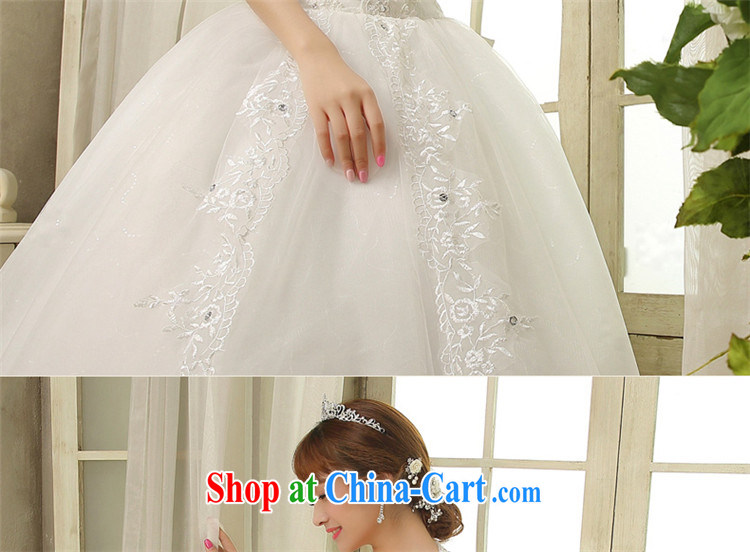 Tslyzm, Japan, and South Korea wedding elegant, for lace Openwork with skirt 2015 spring and summer new antique Palace, the wind shoulders bridal wedding dress white with shaggy wedding XXL pictures, price, brand platters! Elections are good character, the national distribution, so why buy now enjoy more preferential! Health