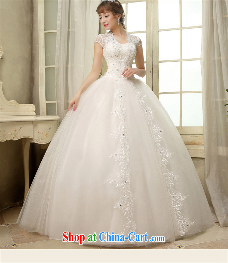 Tslyzm, Japan, and South Korea wedding elegant, for lace Openwork with skirt 2015 spring and summer new antique Palace, the wind shoulders bridal wedding dress white with shaggy wedding XXL pictures, price, brand platters! Elections are good character, the national distribution, so why buy now enjoy more preferential! Health