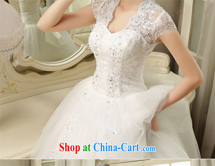 Tslyzm, Japan, and South Korea wedding elegant, for lace Openwork with skirt 2015 spring and summer new antique Palace, the wind shoulders bridal wedding dress white with shaggy wedding XXL pictures, price, brand platters! Elections are good character, the national distribution, so why buy now enjoy more preferential! Health