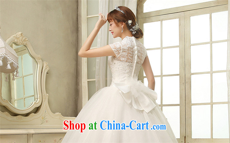 Tslyzm, Japan, and South Korea wedding elegant, for lace Openwork with skirt 2015 spring and summer new antique Palace, the wind shoulders bridal wedding dress white with shaggy wedding XXL pictures, price, brand platters! Elections are good character, the national distribution, so why buy now enjoy more preferential! Health