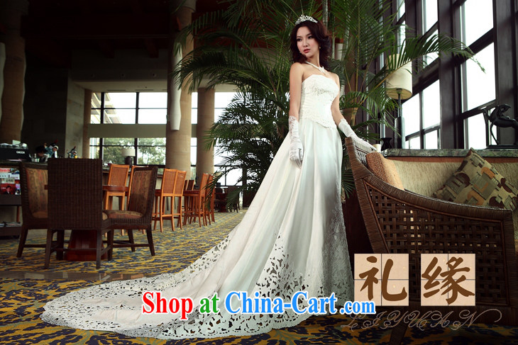 There's a Wedding-tail 2015 new Princess thick wrought-biological empty take powerful large tail bridal wedding YS 6103 white L pictures, price, brand platters! Elections are good character, the national distribution, so why buy now enjoy more preferential! Health