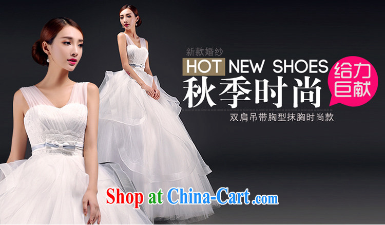 Where, in accordance with feathers 2015 new summer wedding bridal wedding wedding dresses wedding large, pregnant women wedding beauty and stylish Korean dual shoulder strap with bare chest wedding white XL pictures, price, brand platters! Elections are good character, the national distribution, so why buy now enjoy more preferential! Health