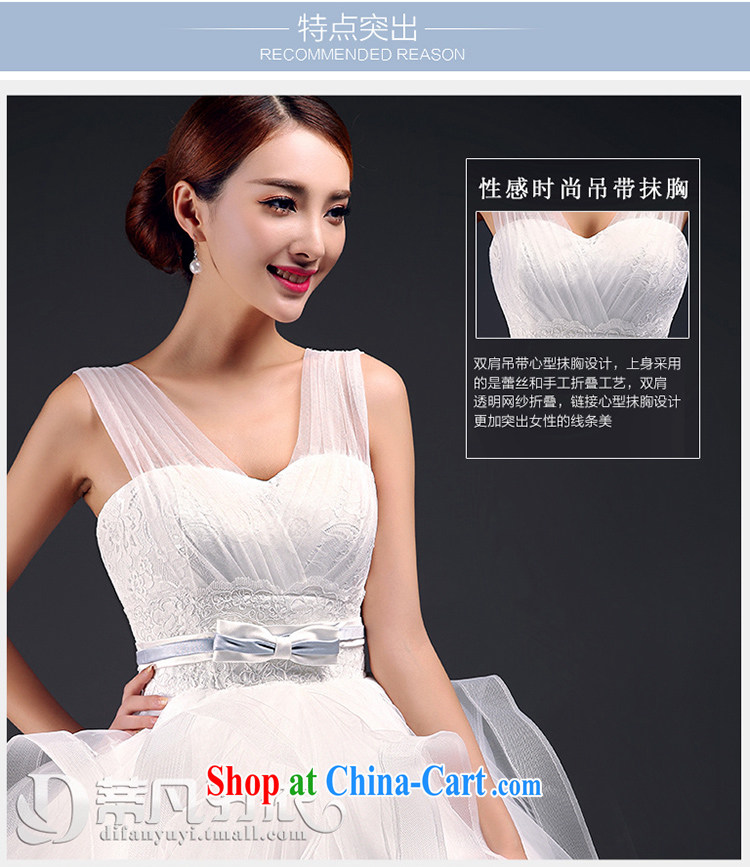 Where, in accordance with feathers 2015 new summer wedding bridal wedding wedding dresses wedding large, pregnant women wedding beauty and stylish Korean dual shoulder strap with bare chest wedding white XL pictures, price, brand platters! Elections are good character, the national distribution, so why buy now enjoy more preferential! Health