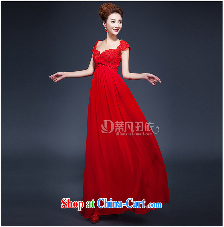 Red bows Service Bridal short summer 2015 summer New Long, pregnant women dress Korean-style high-waist high, the Field shoulder beauty dress moderator female Red XL 7 days no reason return pictures, price, brand platters! Elections are good character, the national distribution, so why buy now enjoy more preferential! Health