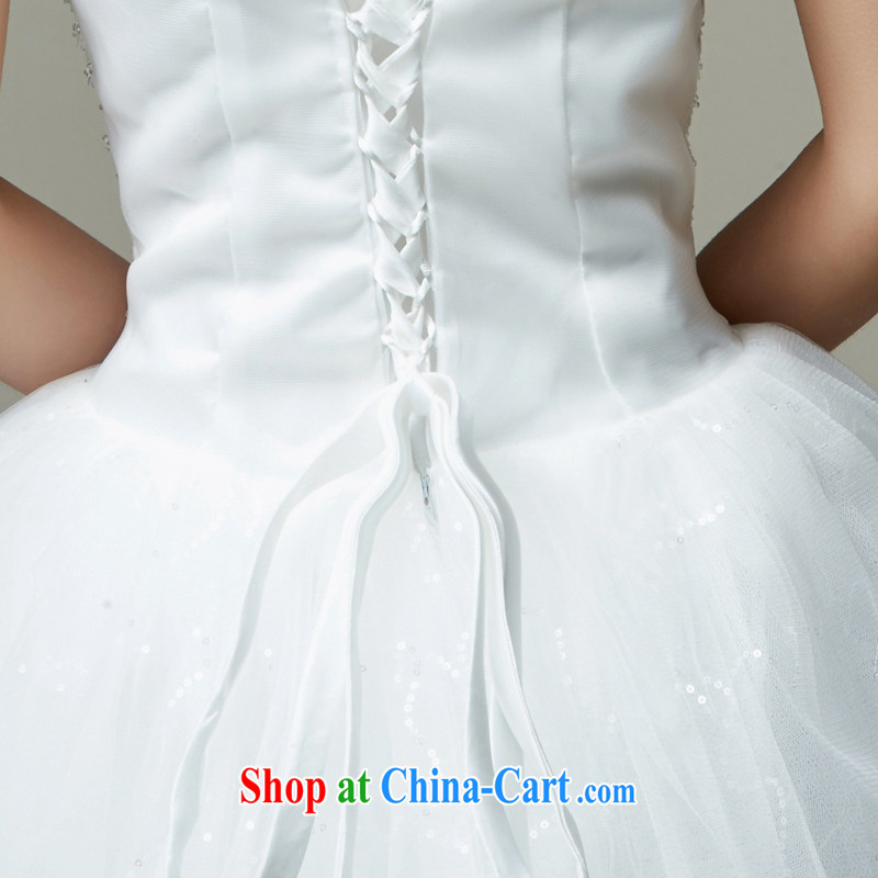 Han Park (cchappiness) 2015 new noble is also sexy exposed back Princess shaggy dress bridal wedding dresses White All Code within 170 cm tall and Han Park (cchappiness), online shopping