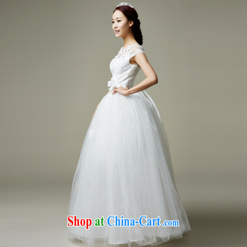 The park's wedding dresses summer 2015 new Korean-style minimalist double-shoulder with graphics thin bride married a Field shoulder wedding white are code within 170 cm tall and Han Park (cchappiness), online shopping