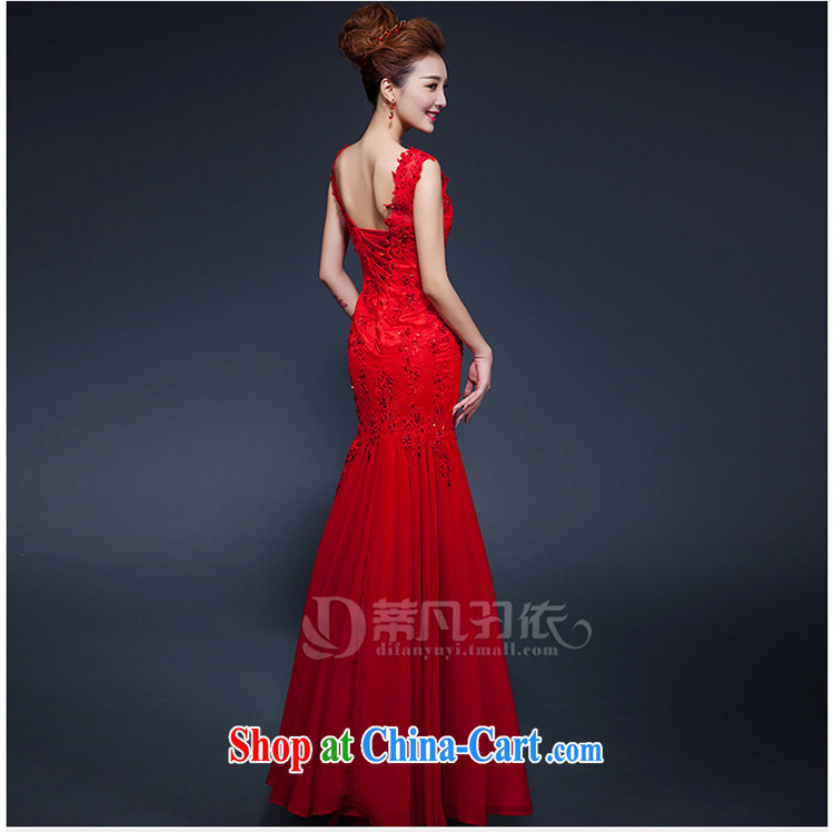 Where, in accordance with feathers marriages served toast Red Beauty, dress a shoulder back exposed at Merlion dress female Red XL high-end quality picture, price, brand platters! Elections are good character, the national distribution, so why buy now enjoy more preferential! Health