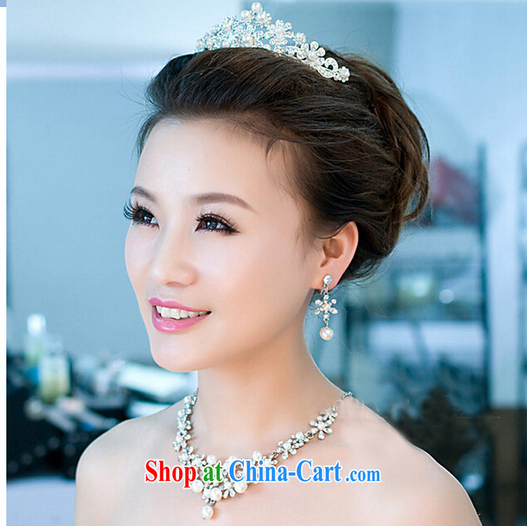 (Quakers, 2015 bridal wedding dresses accessories bridal Crown necklace earrings 3 piece wedding dresses Accessories, click the gift pictures, price, brand platters! Elections are good character, the national distribution, so why buy now enjoy more preferential! Health