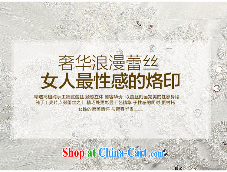 2015 Tslyzm New a Field shoulder wedding dresses girl brides spring and summer wedding beauty Korean tie-water drilling with satin damask skirt white XXL pictures, price, brand platters! Elections are good character, the national distribution, so why buy now enjoy more preferential! Health