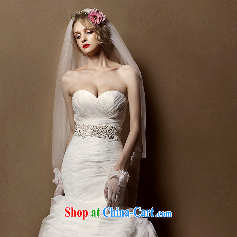 On the wedding dresses new 2015 long lace long and legal marriages required accessories accessories white, AIDS, and, on-line shopping