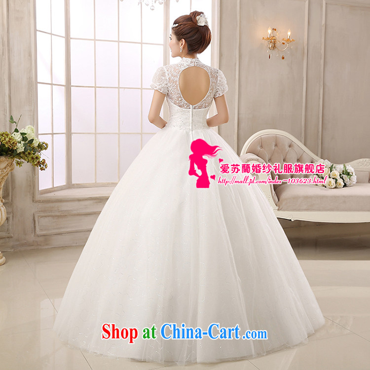 New wedding Korean style with bare chest wedding dresses Korean sweet Princess shaggy dress wedding stars with wedding a shoulder wedding white XXL pictures, price, brand platters! Elections are good character, the national distribution, so why buy now enjoy more preferential! Health